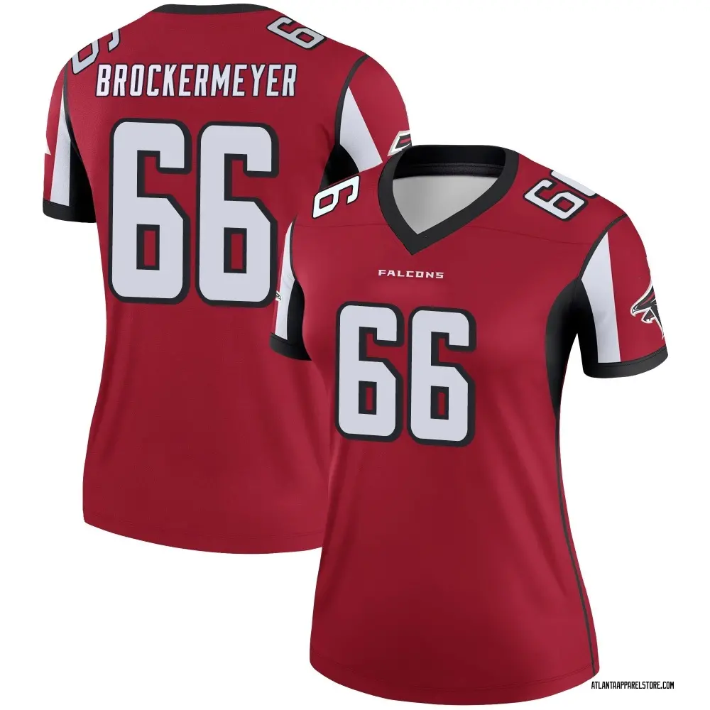 James Brockermeyer Women's Legend Red Atlanta Falcons Jersey