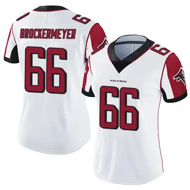 James Brockermeyer Women's Limited White Atlanta Falcons Vapor Untouchable Jersey