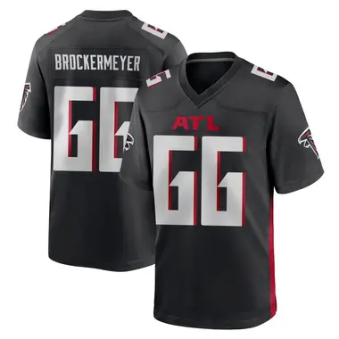James Brockermeyer Youth Game Black Atlanta Falcons Alternate Jersey