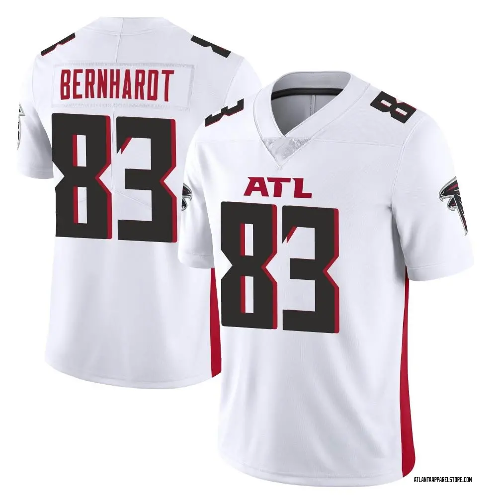 Jared Bernhardt Men's Limited White Atlanta Falcons Vapor Untouchable Jersey