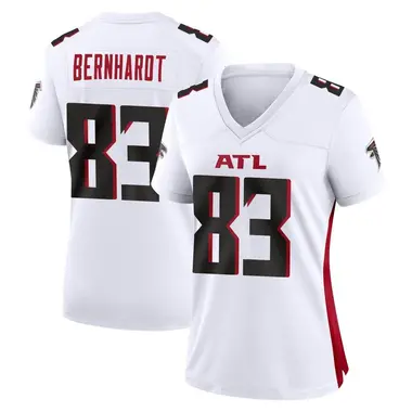 Jared Bernhardt Women's Game White Atlanta Falcons Jersey