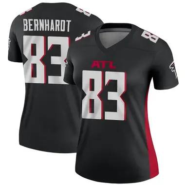 Jared Bernhardt Women's Legend Black Atlanta Falcons Jersey