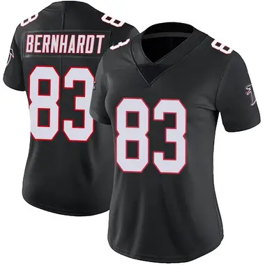 Jared Bernhardt Women's Limited Black Atlanta Falcons Vapor Untouchable Jersey