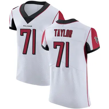 Jawaan Taylor Men's Elite White Atlanta Falcons Jersey