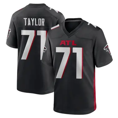 Jawaan Taylor Men's Game Black Atlanta Falcons Alternate Jersey