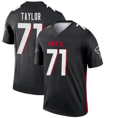 Jawaan Taylor Men's Legend Black Atlanta Falcons Jersey