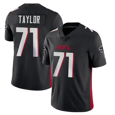 Jawaan Taylor Men's Limited Black Atlanta Falcons Vapor Untouchable Jersey