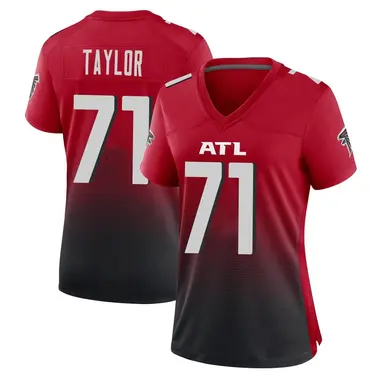 Jawaan Taylor Women's Game Red Atlanta Falcons 2nd Alternate Jersey