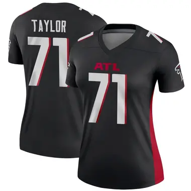 Jawaan Taylor Women's Legend Black Atlanta Falcons Jersey