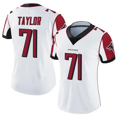 Jawaan Taylor Women's Limited White Atlanta Falcons Vapor Untouchable Jersey