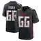 Joey Fisher Men's Game Black Atlanta Falcons Alternate Jersey