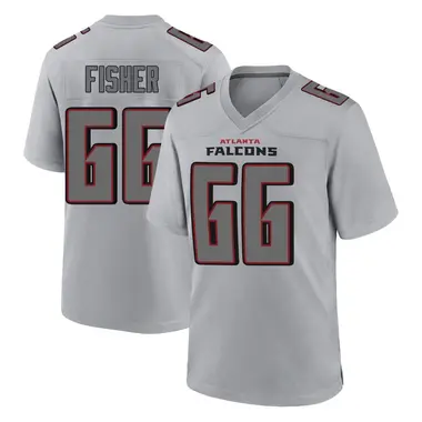 Joey Fisher Men's Game Gray Atlanta Falcons Atmosphere Fashion Jersey