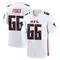 Joey Fisher Men's Game White Atlanta Falcons Jersey