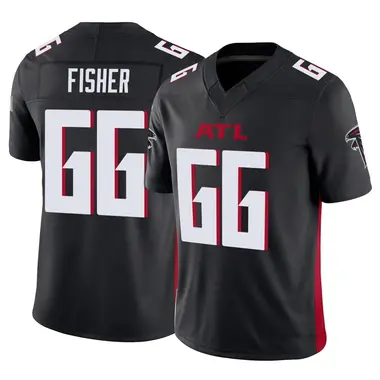 Joey Fisher Men's Limited Black Atlanta Falcons Vapor F.U.S.E. Jersey