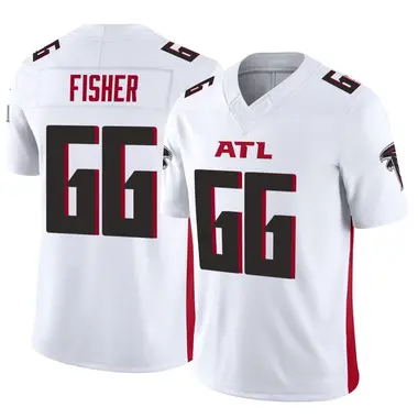 Joey Fisher Men's Limited White Atlanta Falcons Vapor F.U.S.E. Jersey
