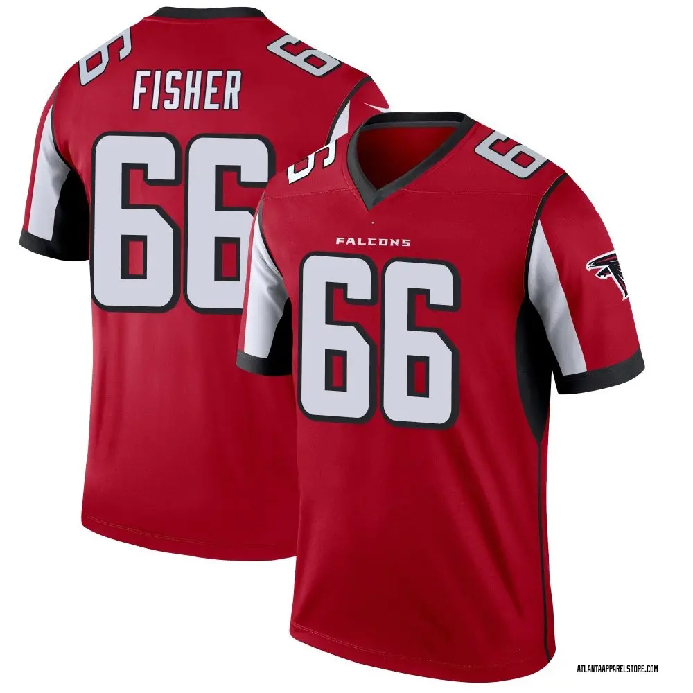 Joey Fisher Youth Legend Red Atlanta Falcons Jersey
