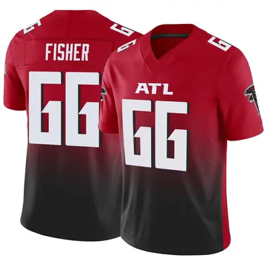 Joey Fisher Youth Limited Red Atlanta Falcons Vapor F.U.S.E. Jersey