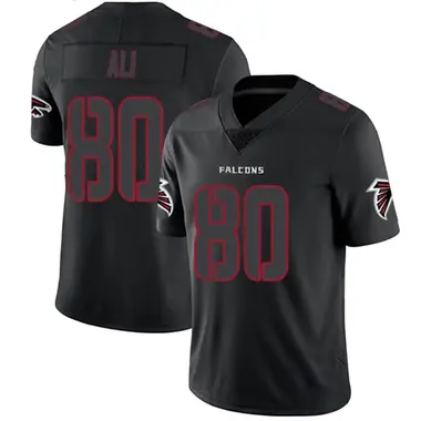 Josh Ali Men's Limited Black Impact Atlanta Falcons Jersey