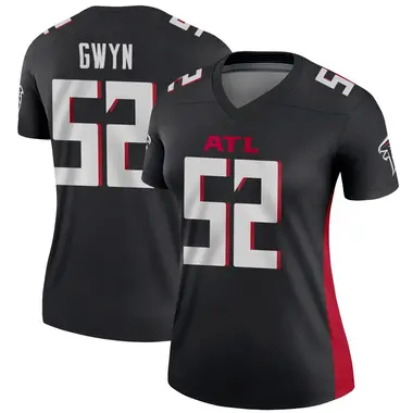 Jovaughn Gwyn Women's Legend Black Atlanta Falcons Jersey