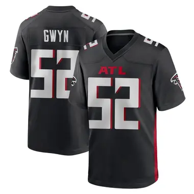 Jovaughn Gwyn Youth Game Black Atlanta Falcons Alternate Jersey