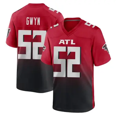 Jovaughn Gwyn Youth Game Red Atlanta Falcons 2nd Alternate Jersey