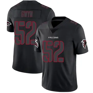 Jovaughn Gwyn Youth Limited Black Impact Atlanta Falcons Jersey