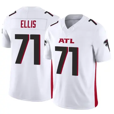 Justin Ellis Men's Limited White Atlanta Falcons Vapor F.U.S.E. Jersey