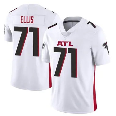 Justin Ellis Men's Limited White Atlanta Falcons Vapor Untouchable Jersey