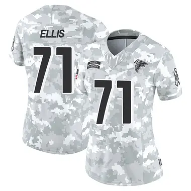 Justin Ellis Women's Limited Arctic Camo Atlanta Falcons 2024 Salute to Service Jersey