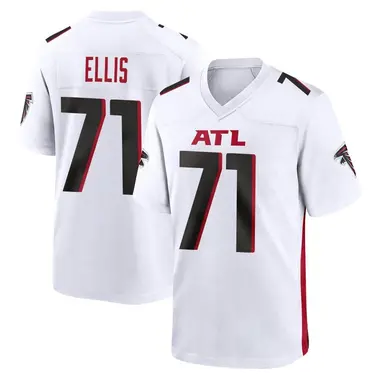 Justin Ellis Youth Game White Atlanta Falcons Jersey