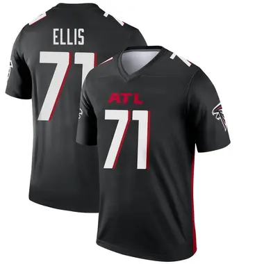 Justin Ellis Youth Legend Black Atlanta Falcons Jersey