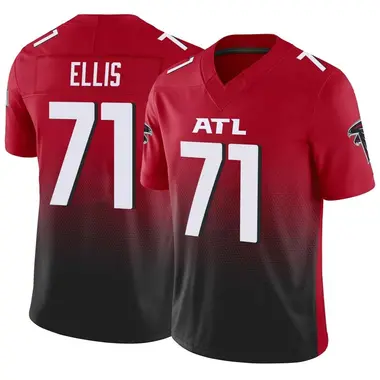 Justin Ellis Youth Limited Red Atlanta Falcons Vapor F.U.S.E. Jersey