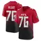 Kaleb McGary Men's Game Red Atlanta Falcons 2nd Alternate Jersey
