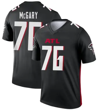 Kaleb McGary Men's Legend Black Atlanta Falcons Jersey