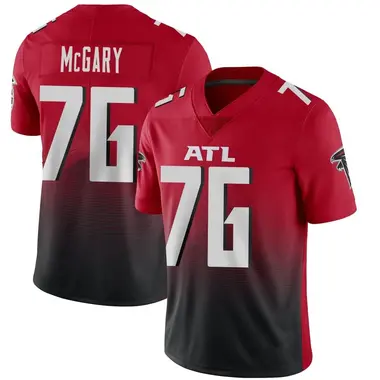 Kaleb McGary Men's Limited Red Atlanta Falcons Vapor 2nd Alternate Jersey
