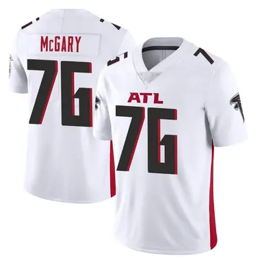 Kaleb McGary Men's Limited White Atlanta Falcons Vapor Untouchable Jersey