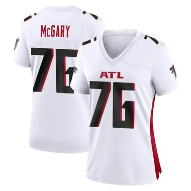 Kaleb McGary Women's Game White Atlanta Falcons Jersey