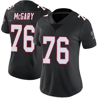 Kaleb McGary Women's Limited Black Atlanta Falcons Vapor Untouchable Jersey