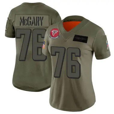 Kaleb McGary Women's Limited Camo Atlanta Falcons 2019 Salute to Service Jersey