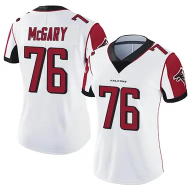 Kaleb McGary Women's Limited White Atlanta Falcons Vapor Untouchable Jersey