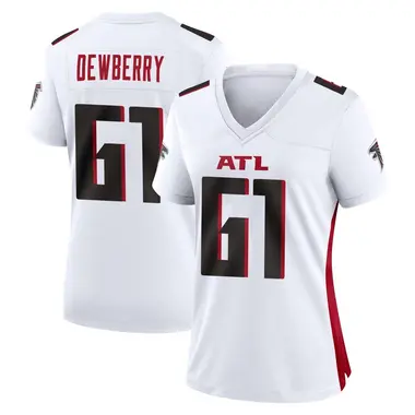 Kam Dewberry Women's Game White Atlanta Falcons Jersey