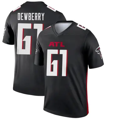 Kam Dewberry Youth Legend Black Atlanta Falcons Jersey