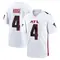 KhaDarel Hodge Men's Game White Atlanta Falcons Jersey