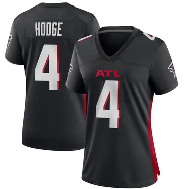 KhaDarel Hodge Women's Game Black Atlanta Falcons Alternate Jersey