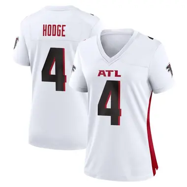 KhaDarel Hodge Women's Game White Atlanta Falcons Jersey