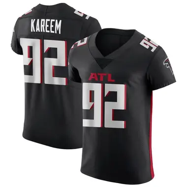 Khalid Kareem Men's Elite Black Atlanta Falcons Alternate Jersey