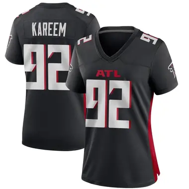 Khalid Kareem Women's Game Black Atlanta Falcons Alternate Jersey