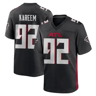 Khalid Kareem Youth Game Black Atlanta Falcons Alternate Jersey