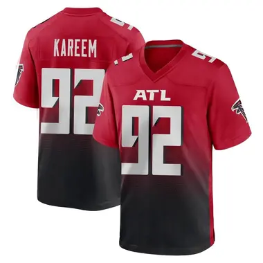 Khalid Kareem Youth Game Red Atlanta Falcons 2nd Alternate Jersey