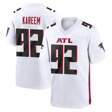 Khalid Kareem Youth Game White Atlanta Falcons Jersey